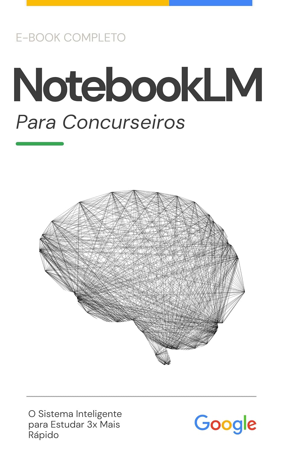 Capa de NotebookLM para Concurseiros